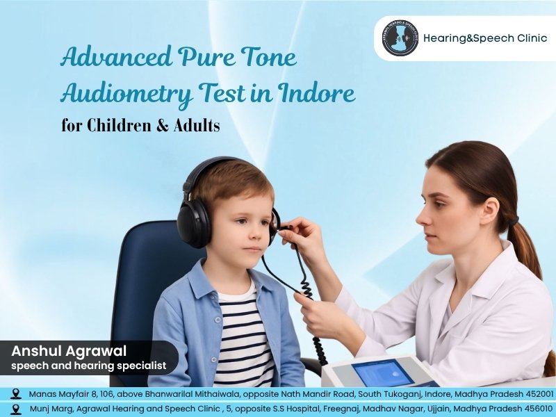 Advanced Pure Tone Audiometry Test in Indore for Children & Adults