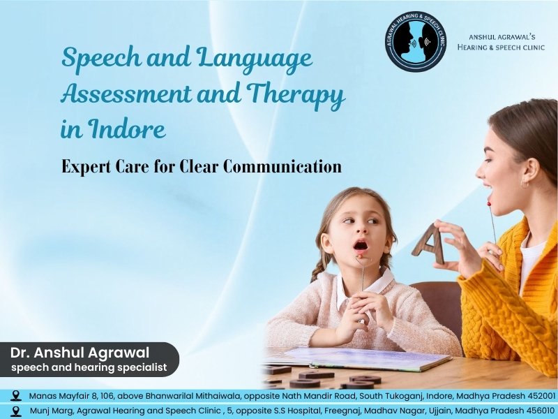 Speech and Language Assessment and Therapy in Indore – Expert Care for Clear Communication