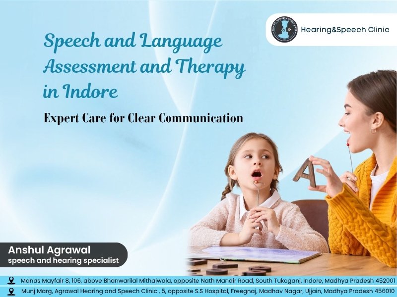 Speech and Language Assessment and Therapy in Indore – Expert Care for Clear Communication